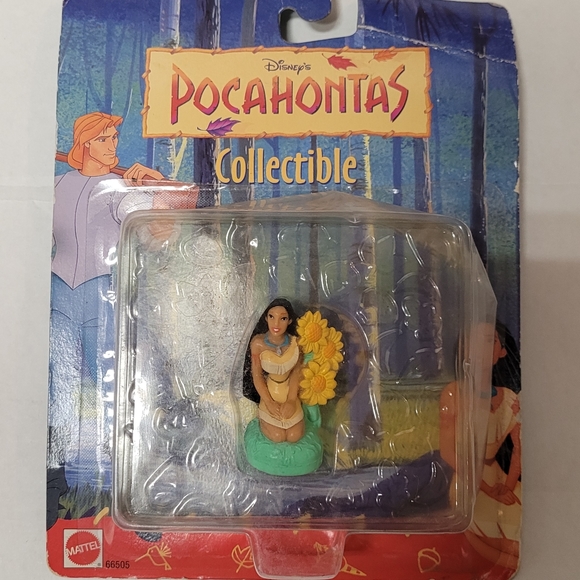 Vtg 90's Disney Mattel Kneeling Pocahontas Collectible Action Figure Toy - Picture 1 of 2